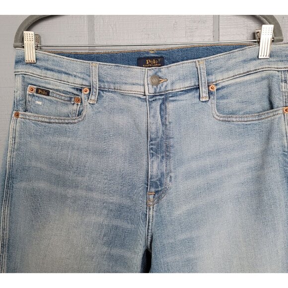 Polo Ralph Lauren Tompkins Mid Rise Skinny Crop Jeans. Size 32 - Picture 3 of 8